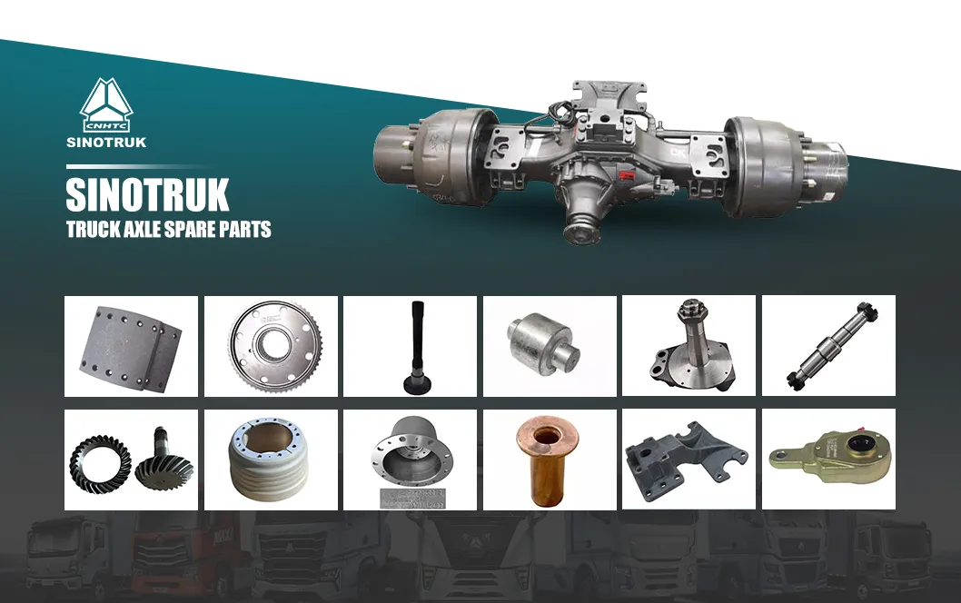 SINOTRUK TRUCK AXLE SPARE PARTS