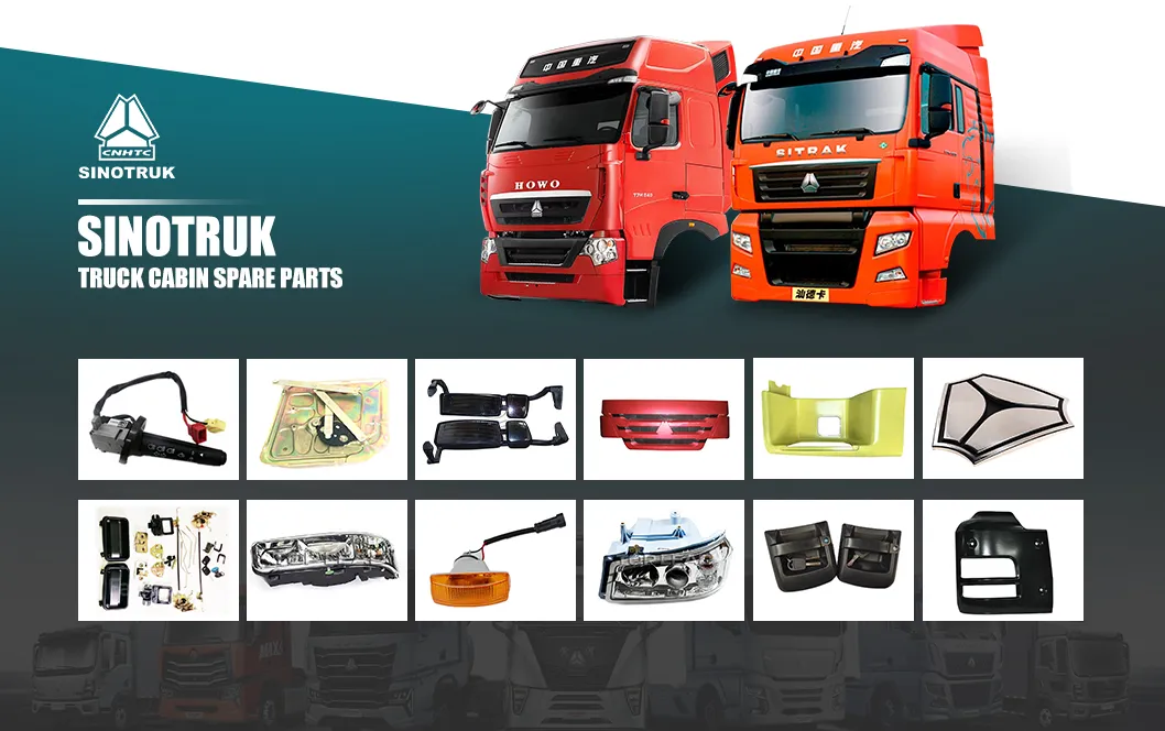 SINOTRUK TRUCK CABIN SPARE PARTS
