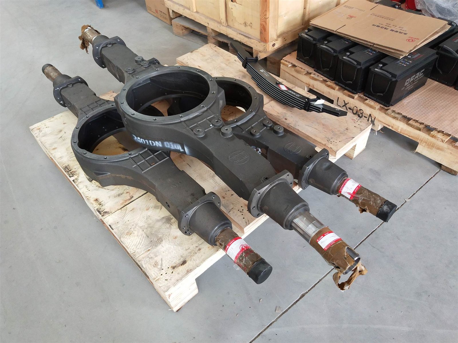 712-35401-5803 Single Rear Axle Housing Assembly for HOWO