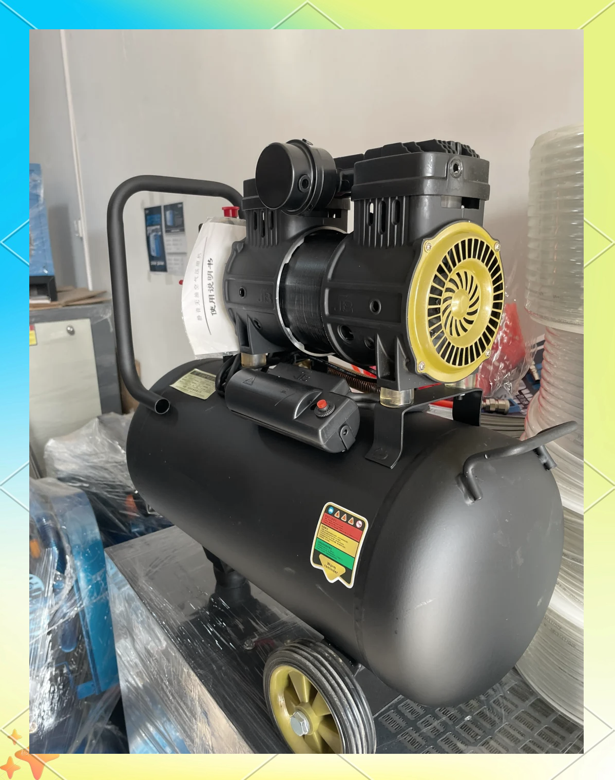 Single-Cylinder Air Compressor for HOWO Engine 081V54100-7070