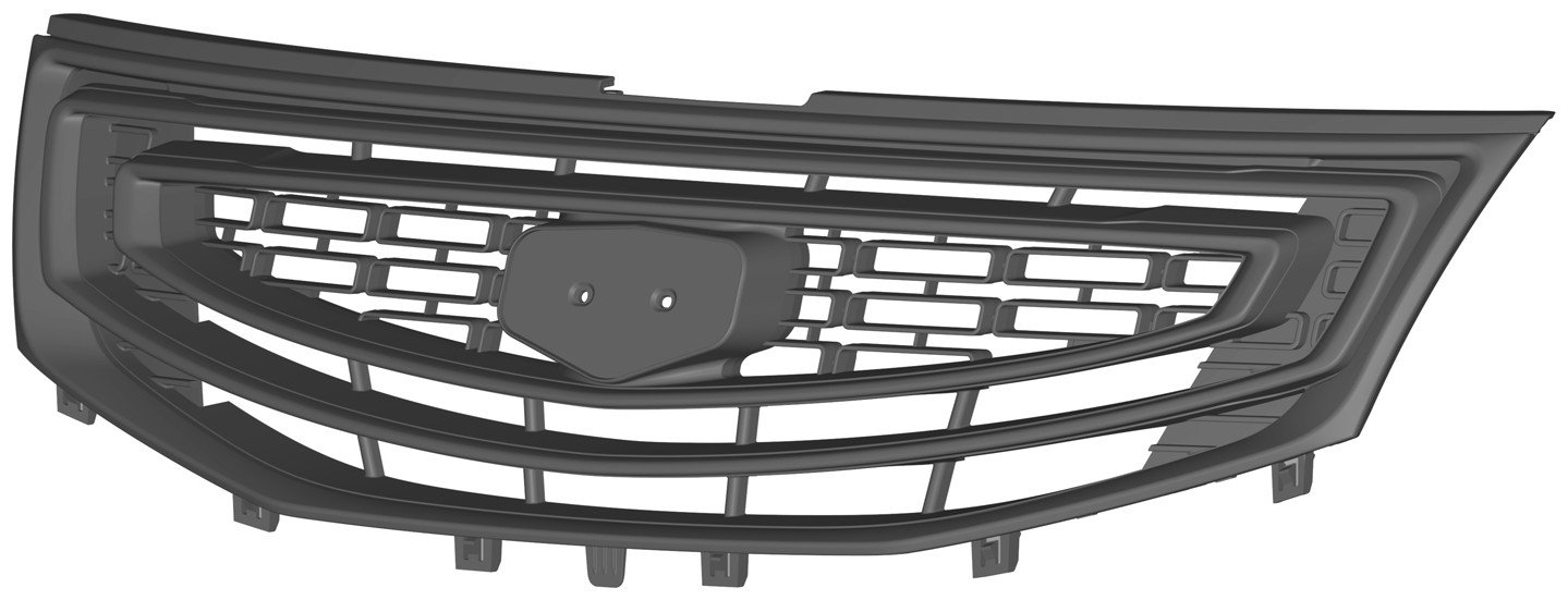 WG1662115010 Radiator Grille for HOWO Truck Cabin Part