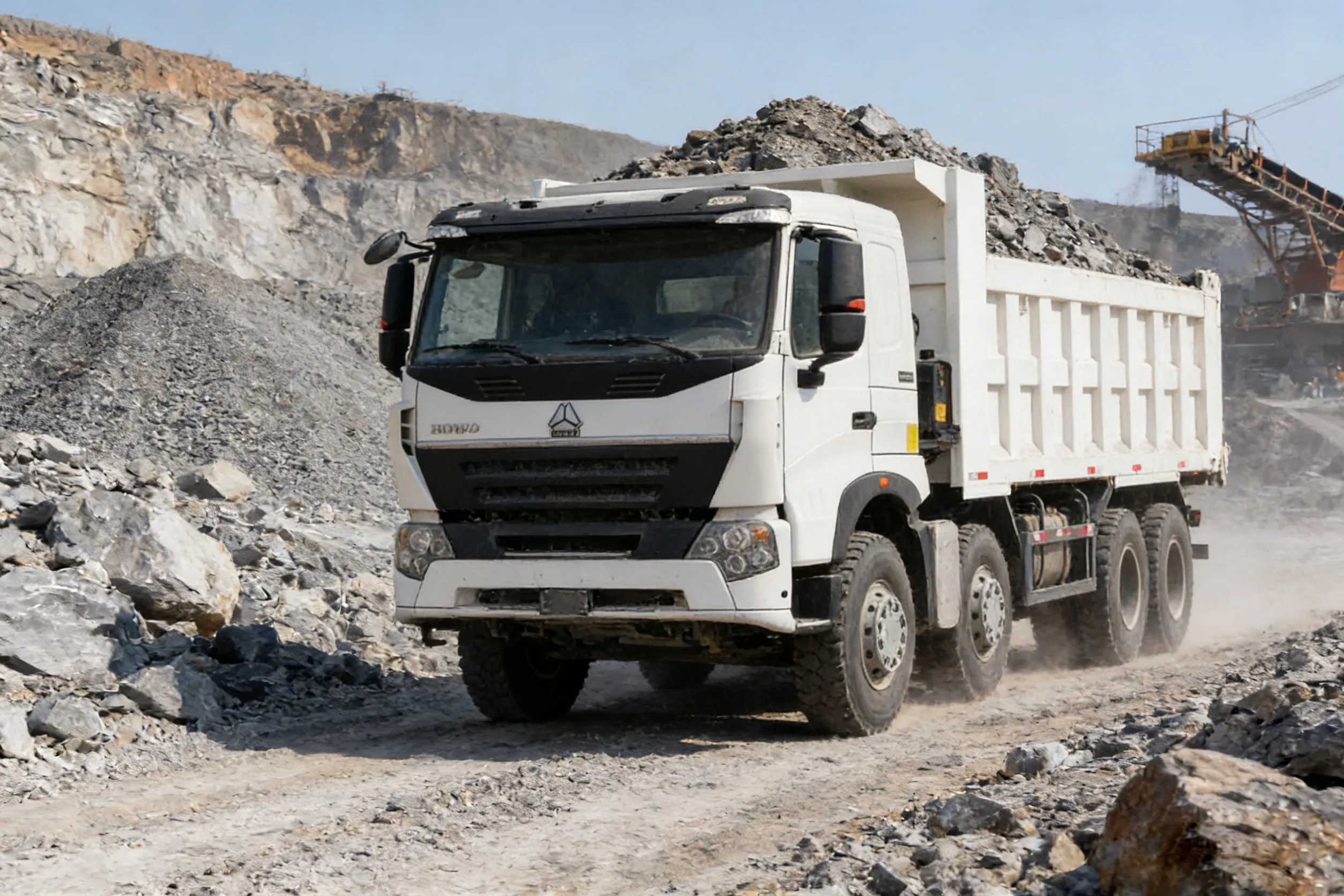 Howo 371 dump truck main image