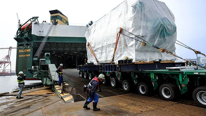 Howo 371 Dump Truck Ro-Ro Shipping