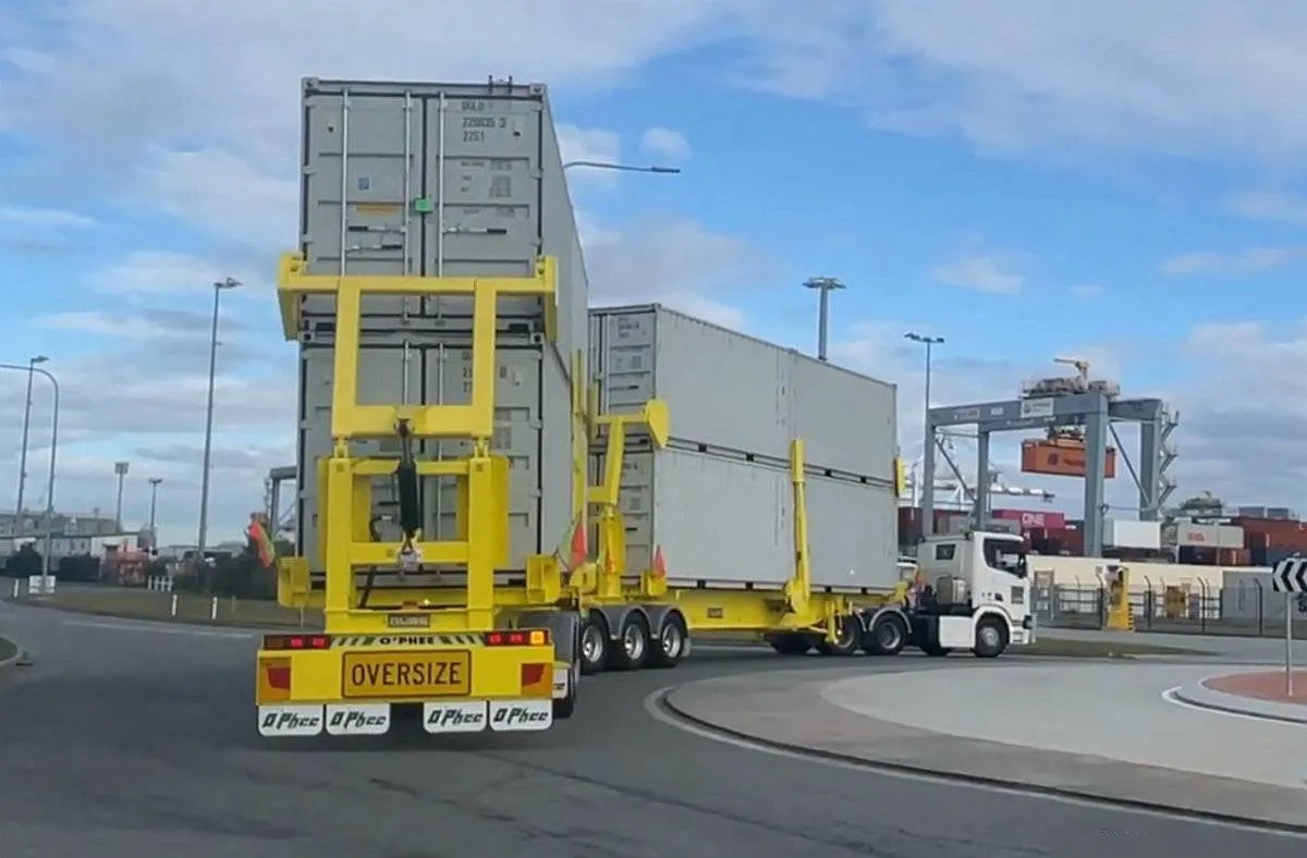 Howo 371 Dump Truck Container Shipping