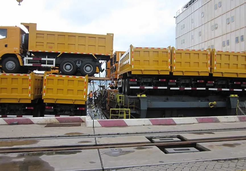 Howo 371 Dump Truck Bulk Shipping