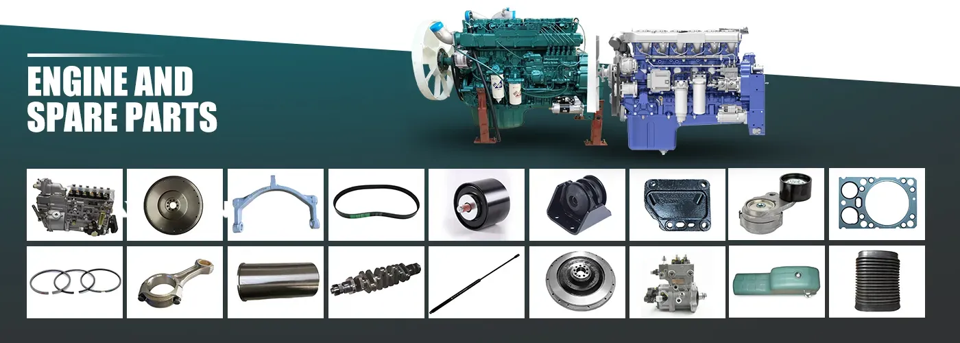 HOWO Engine Parts Banner