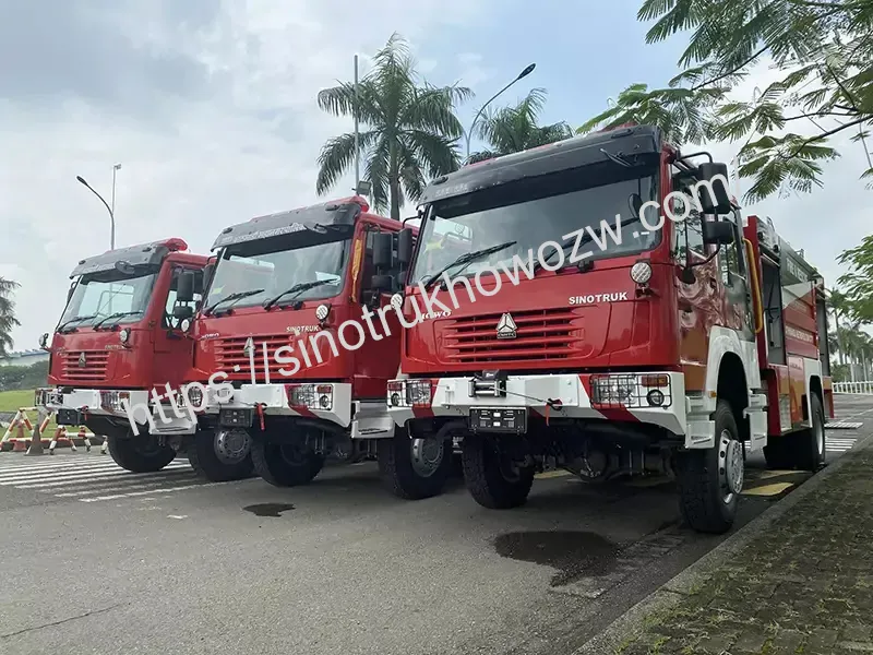 Howo Fire Truck frontline hero image