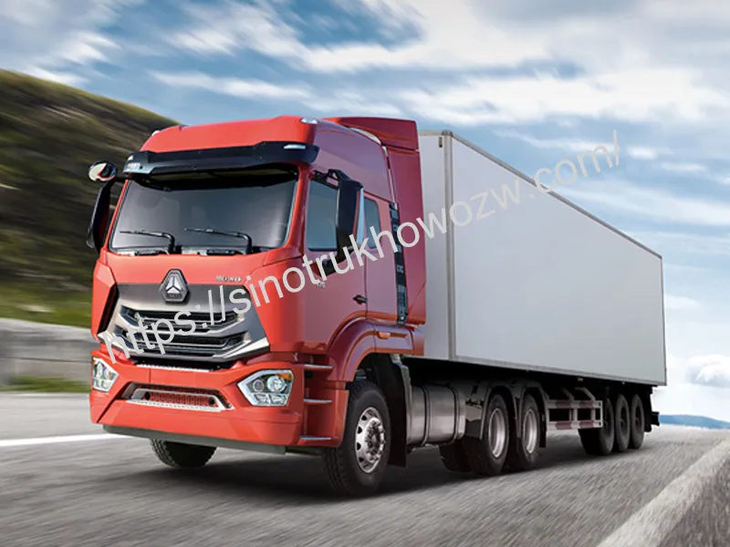 Howo Truck heavy-duty truck on road