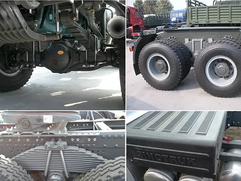 Inside the Howo Truck chassis heavy duty frame