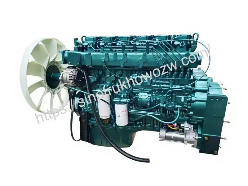 Howo 371 Engine: 371HP, 1500Nm Torque